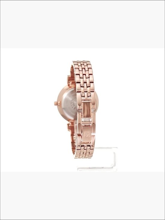Rose Gold-Tone Bracelet Watch with Roman Numerals, 30mm main image 5